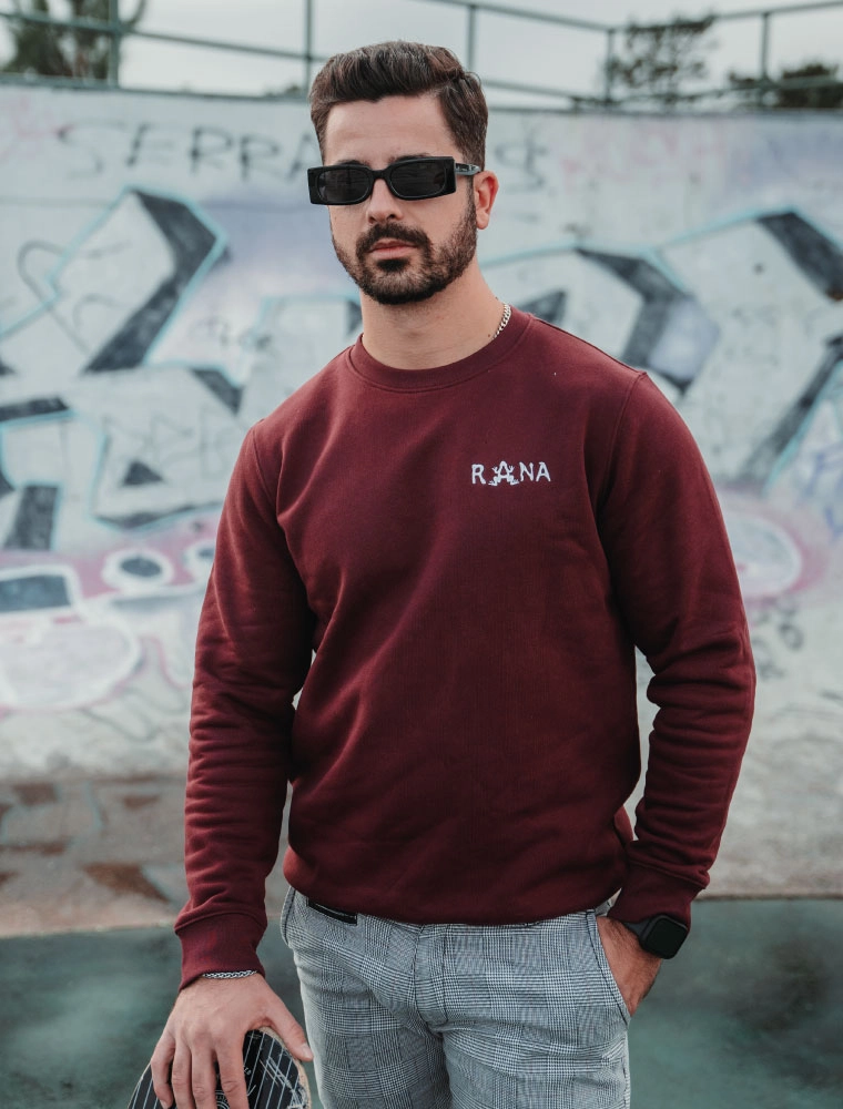 Sweatshirt eco-responsável Foto-real-1