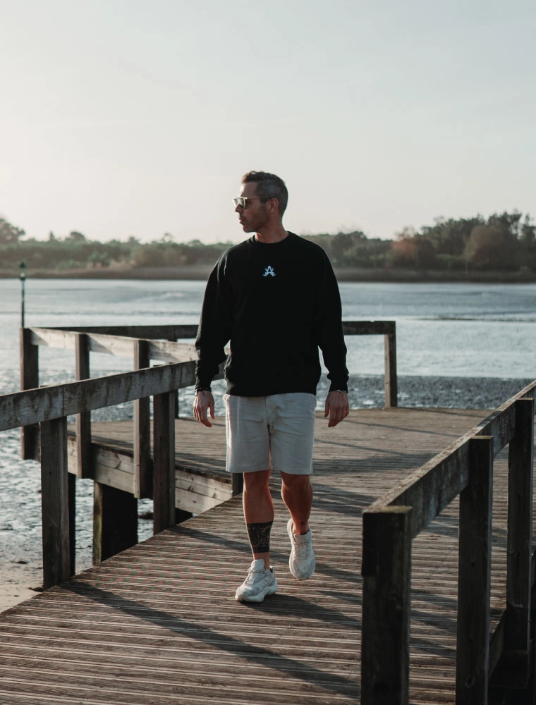 Sweatshirt eco-responsável oversize unissexo